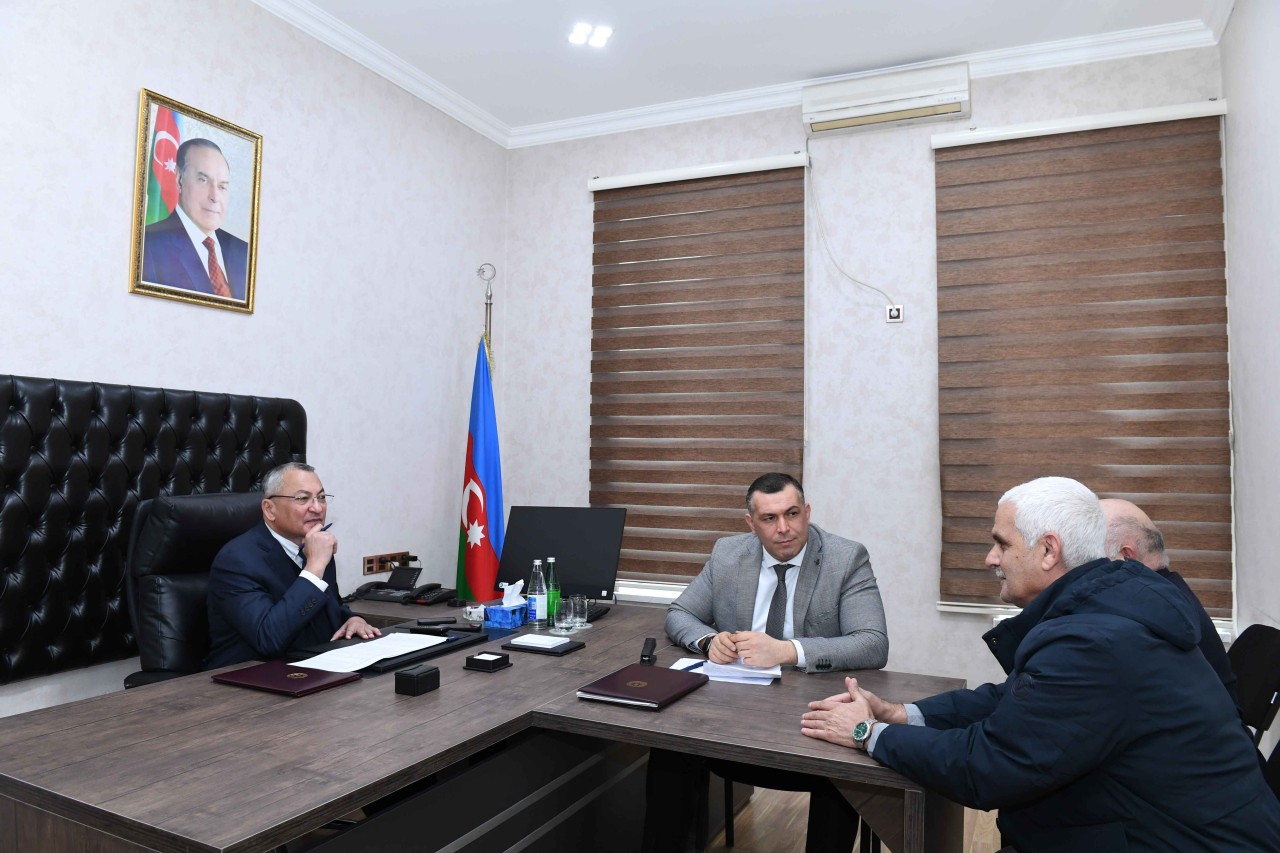 Rövşən Rzayev növbəti qəbul keçirdi - FOTOLAR